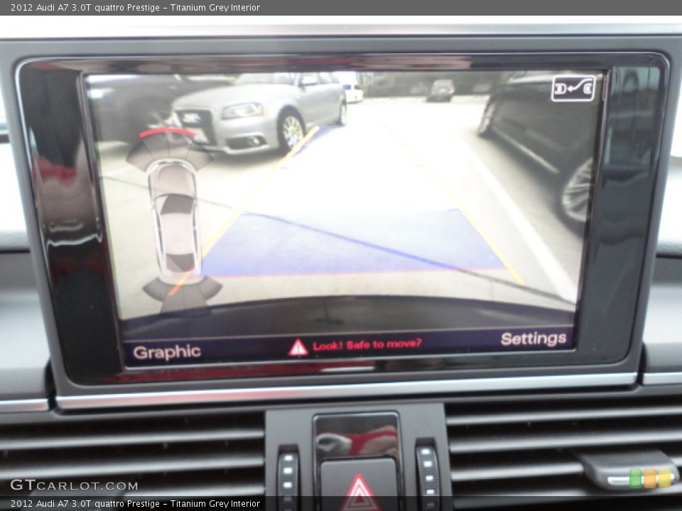 Titanium Grey Interior Photo for the 2012 Audi A7 3.0T quattro Prestige #56860757