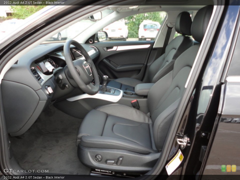 Black Interior Photo for the 2012 Audi A4 2.0T Sedan #56861132