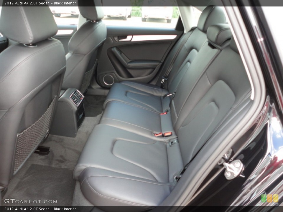 Black Interior Photo for the 2012 Audi A4 2.0T Sedan #56861141