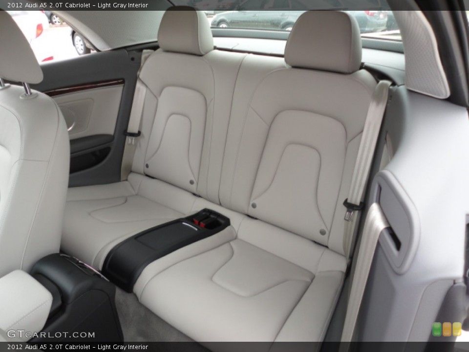 Light Gray Interior Photo for the 2012 Audi A5 2.0T Cabriolet #56861222