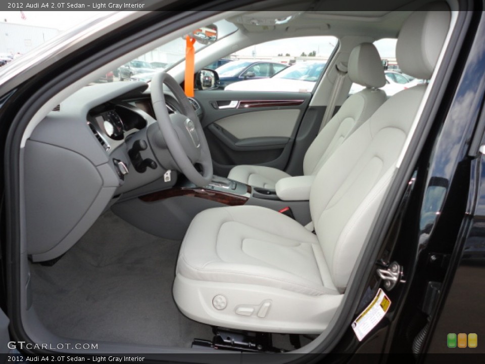 Light Gray Interior Photo for the 2012 Audi A4 2.0T Sedan #56861608