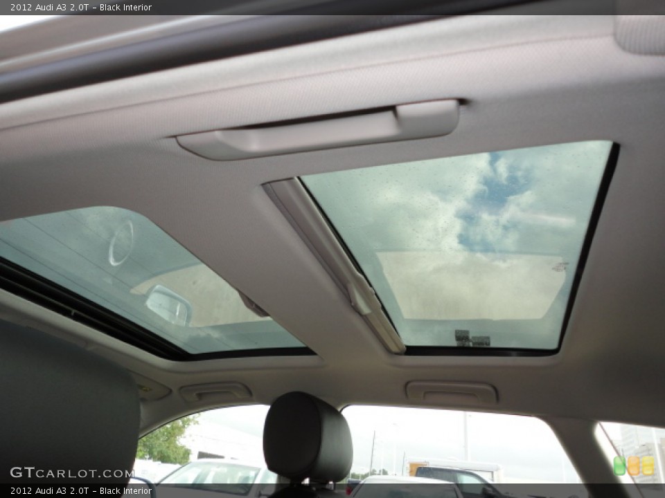 Black Interior Sunroof for the 2012 Audi A3 2.0T #56861714
