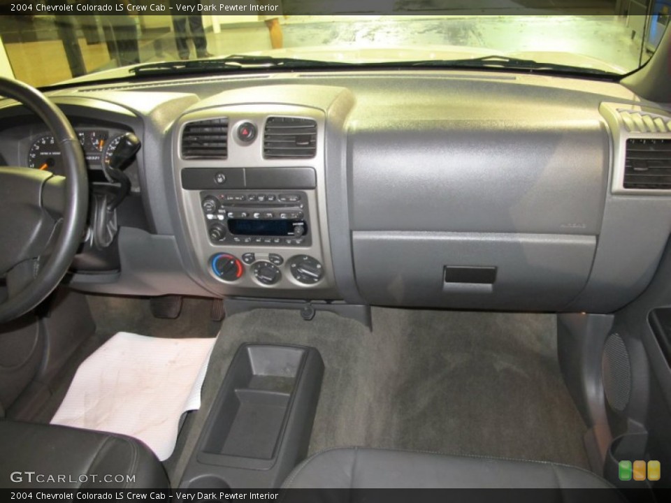 Very Dark Pewter Interior Dashboard for the 2004 Chevrolet Colorado LS Crew Cab #56862926