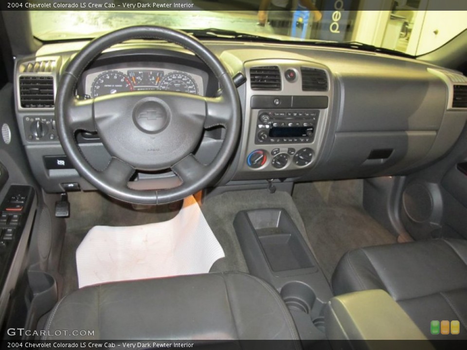 Very Dark Pewter Interior Dashboard for the 2004 Chevrolet Colorado LS Crew Cab #56862952