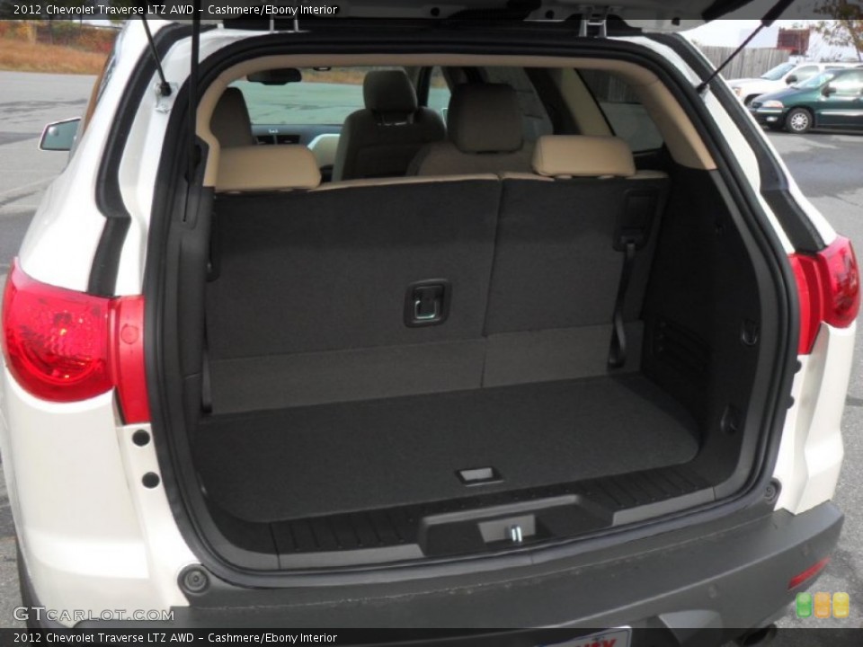 Cashmere/Ebony Interior Trunk for the 2012 Chevrolet Traverse LTZ AWD #56863251