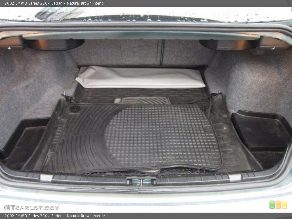 Natural Brown Interior Trunk for the 2002 BMW 3 Series 330xi Sedan #56864273