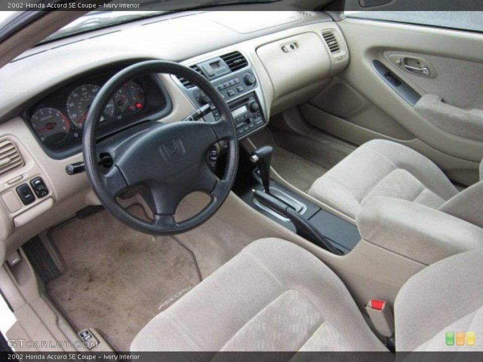 Ivory Interior Prime Interior for the 2002 Honda Accord SE Coupe #56865023