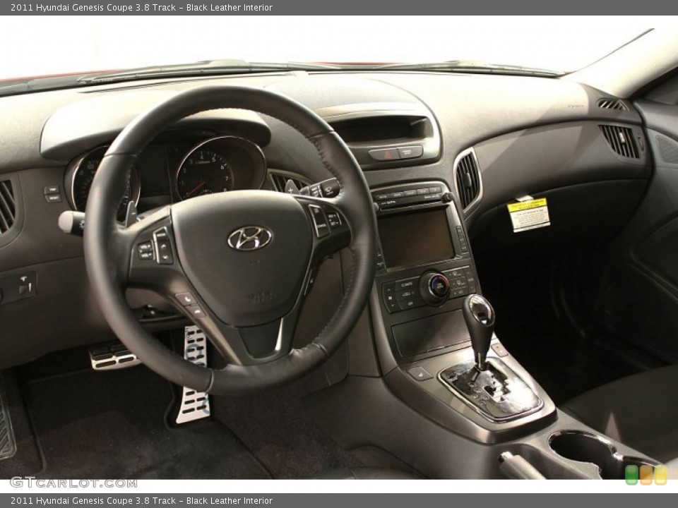 Black Leather Interior Dashboard for the 2011 Hyundai Genesis Coupe 3.8 Track #56865992
