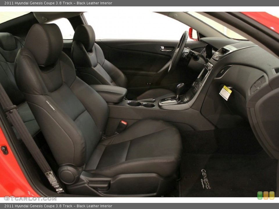 Black Leather Interior Photo for the 2011 Hyundai Genesis Coupe 3.8 Track #56866151