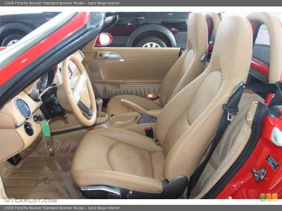 Sand Beige Interior Photo for the 2008 Porsche Boxster  #56866655