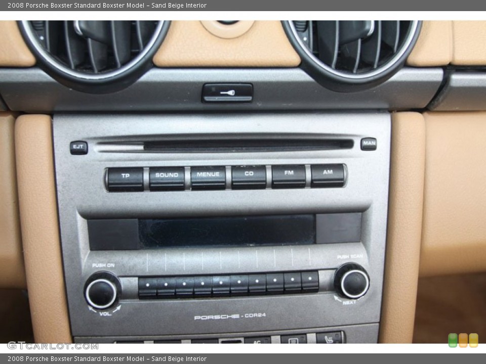 Sand Beige Interior Audio System for the 2008 Porsche Boxster  #56866820
