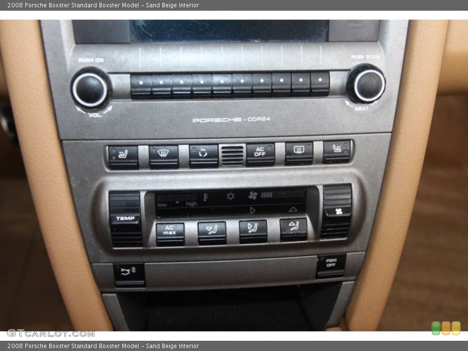 Sand Beige Interior Controls for the 2008 Porsche Boxster  #56866829