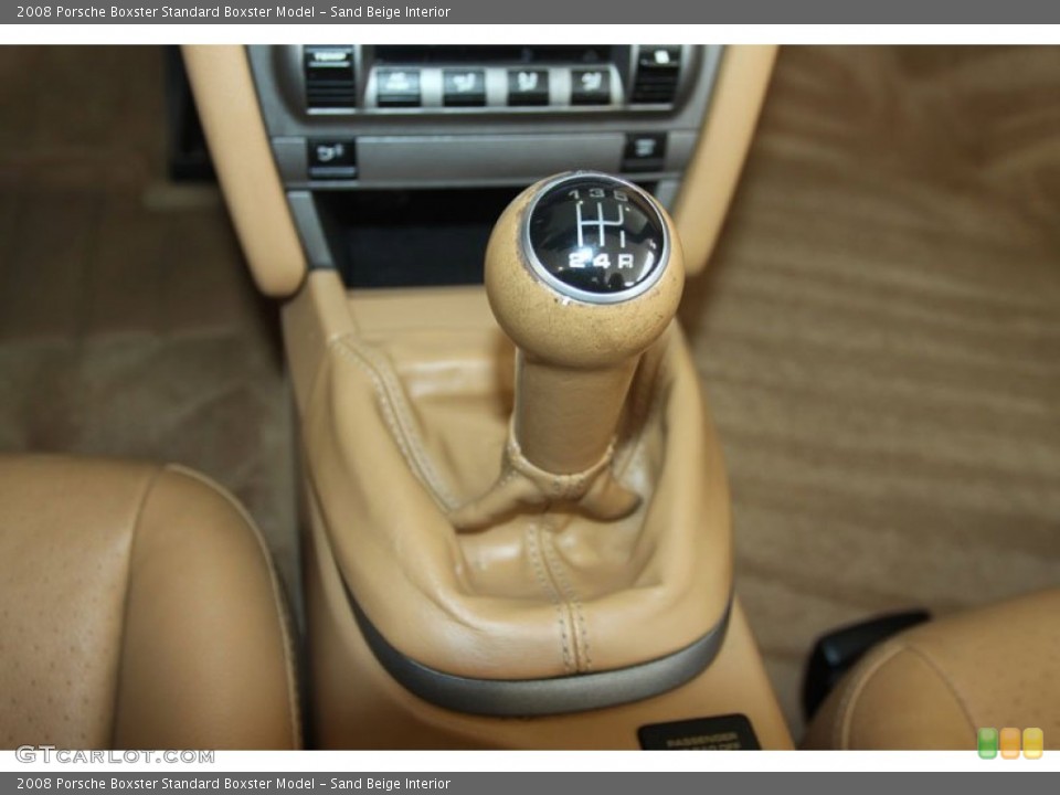 Sand Beige Interior Transmission for the 2008 Porsche Boxster  #56866856