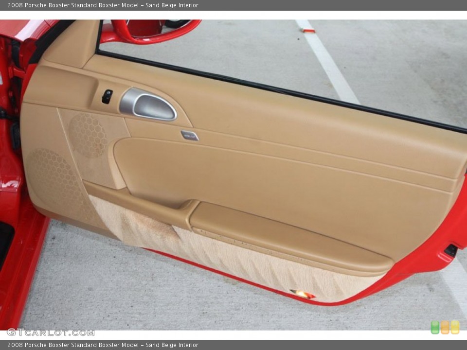 Sand Beige Interior Door Panel for the 2008 Porsche Boxster  #56866922