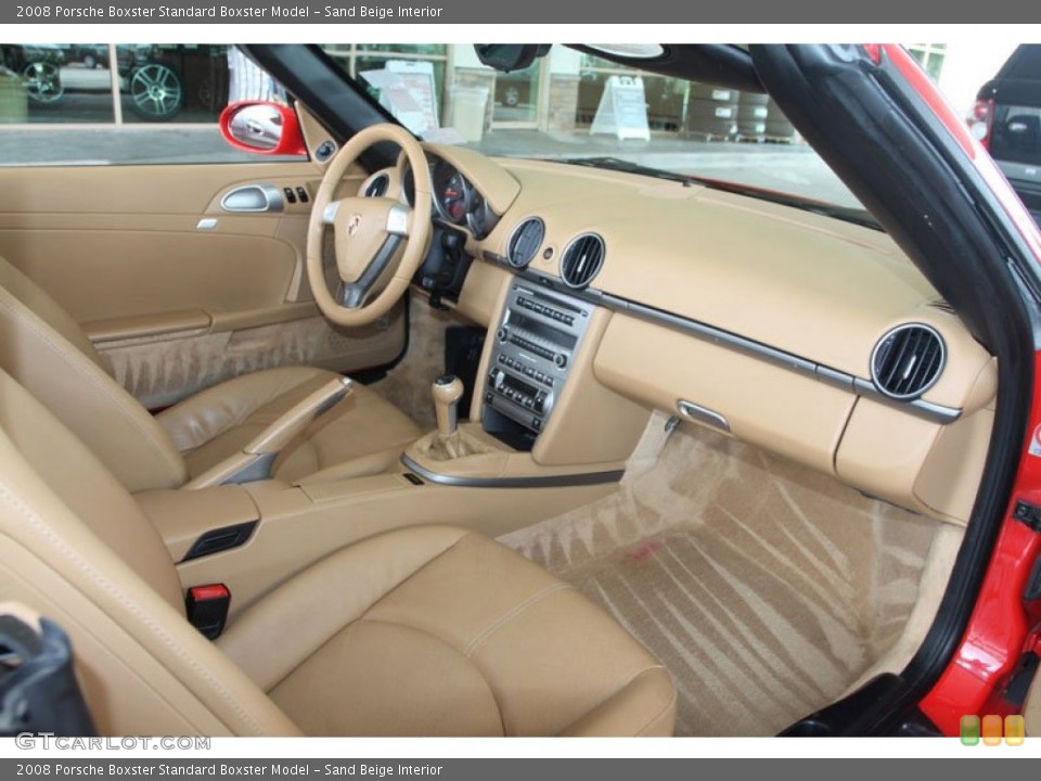 Sand Beige Interior Photo for the 2008 Porsche Boxster  #56866931