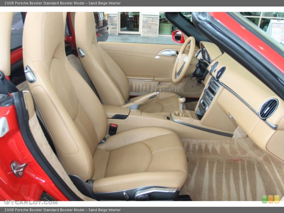 Sand Beige Interior Photo for the 2008 Porsche Boxster  #56866940