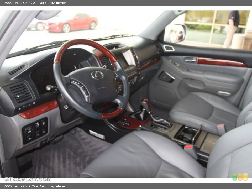 Dark Gray Interior Photo for the 2009 Lexus GX 470 #56867318