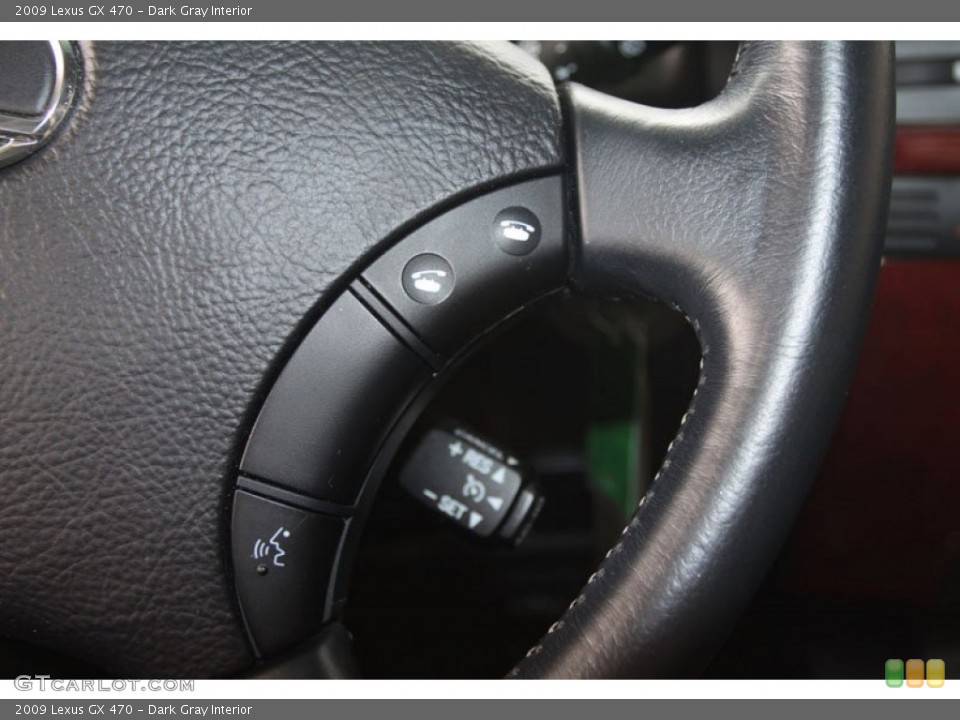 Dark Gray Interior Controls for the 2009 Lexus GX 470 #56867462