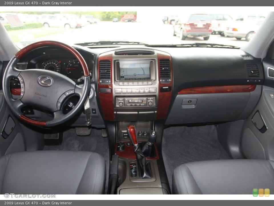 Dark Gray Interior Dashboard for the 2009 Lexus GX 470 #56867489