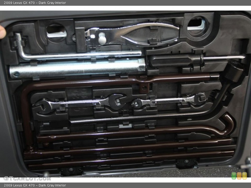 Dark Gray Interior Trunk for the 2009 Lexus GX 470 #56867549