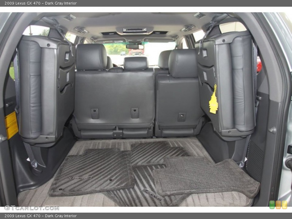 Dark Gray Interior Trunk for the 2009 Lexus GX 470 #56867555