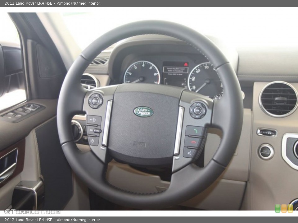 Almond/Nutmeg Interior Steering Wheel for the 2012 Land Rover LR4 HSE #56867731