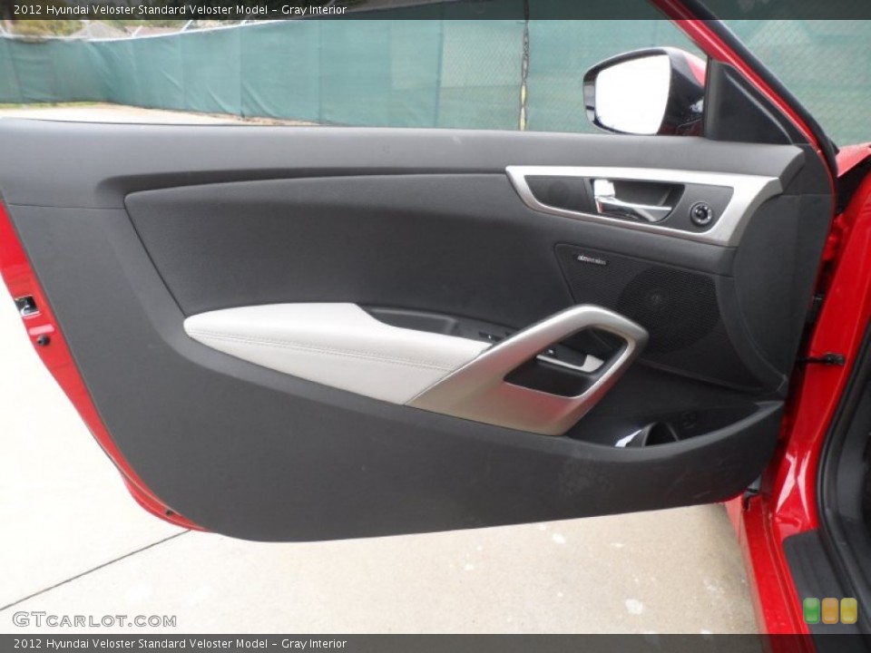 Gray Interior Door Panel for the 2012 Hyundai Veloster  #56869745