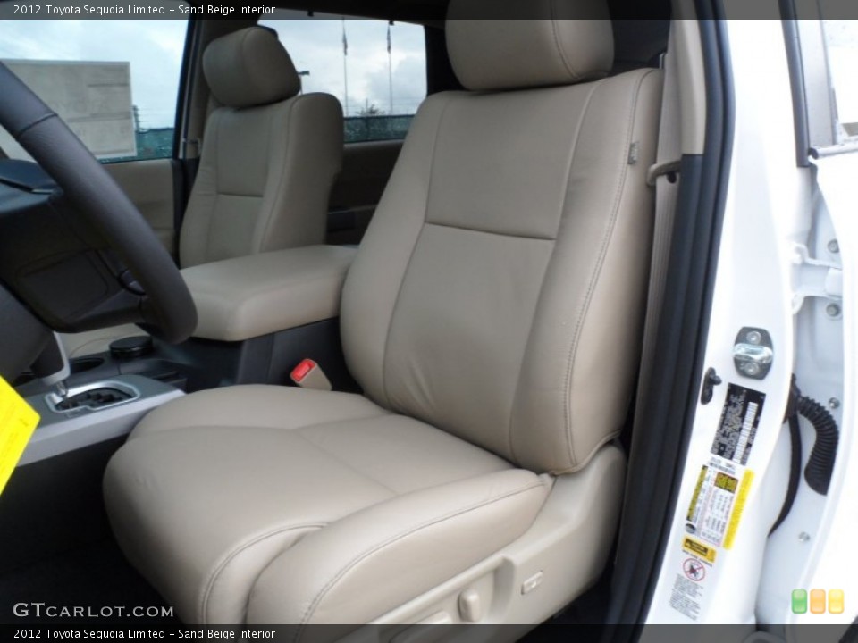 Sand Beige Interior Photo for the 2012 Toyota Sequoia Limited #56870228