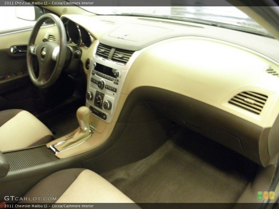 Cocoa/Cashmere Interior Dashboard for the 2011 Chevrolet Malibu LS #56871632