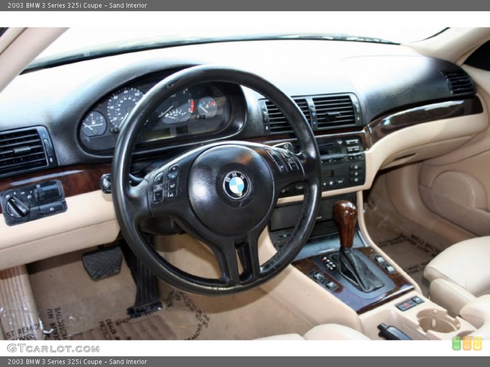 Sand Interior Dashboard for the 2003 BMW 3 Series 325i Coupe #56872205
