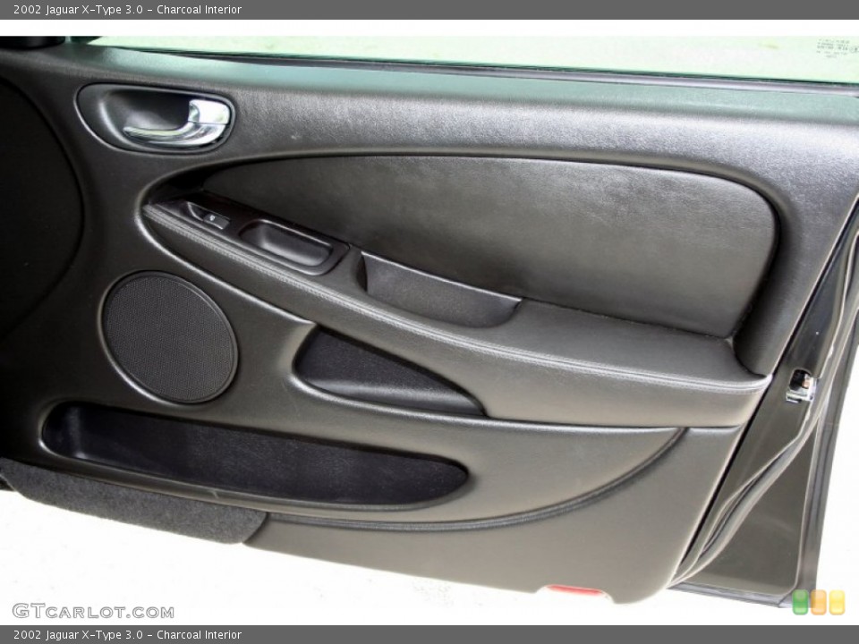 Charcoal Interior Door Panel for the 2002 Jaguar X-Type 3.0 #56872526