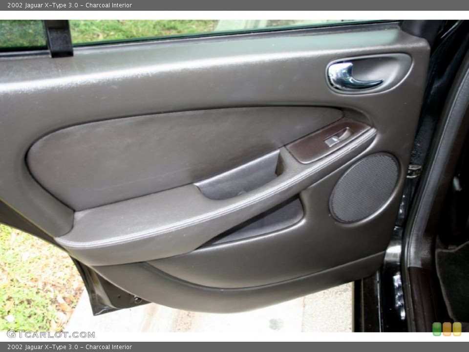 Charcoal Interior Door Panel for the 2002 Jaguar X-Type 3.0 #56872529