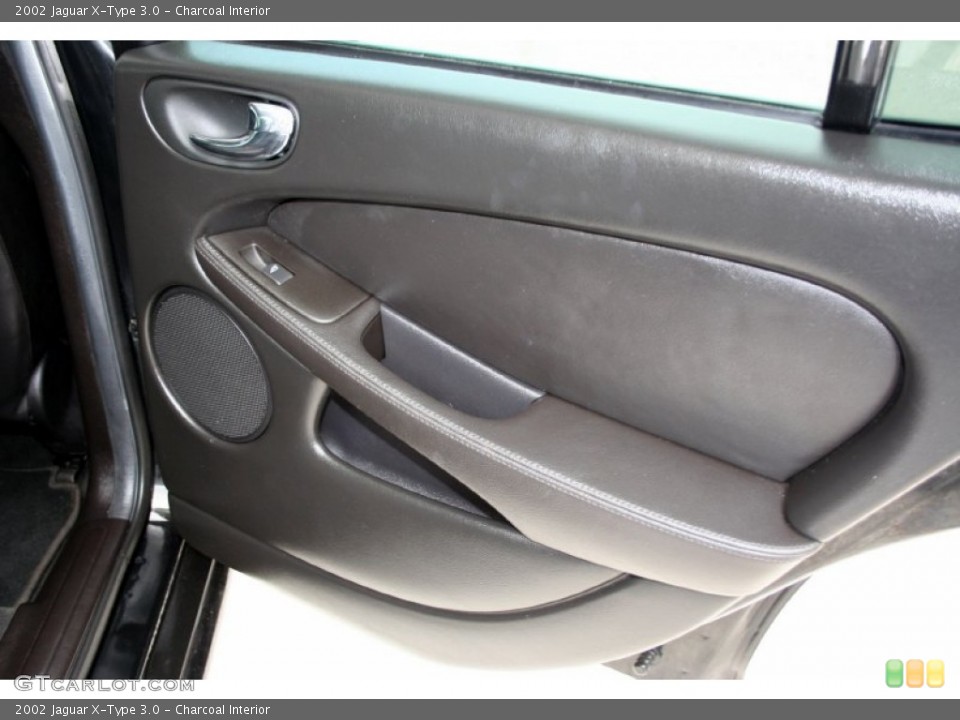 Charcoal Interior Door Panel for the 2002 Jaguar X-Type 3.0 #56872532