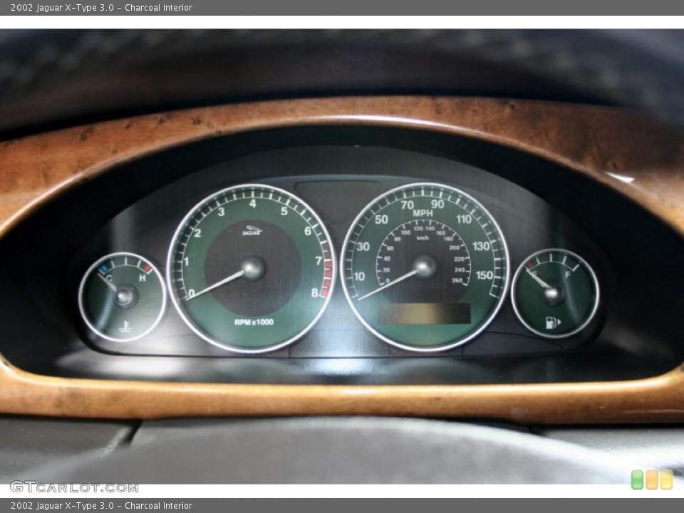 Charcoal Interior Gauges for the 2002 Jaguar X-Type 3.0 #56872622