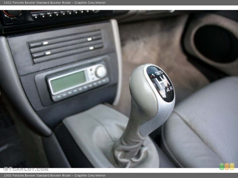 Graphite Grey Interior Transmission for the 2003 Porsche Boxster  #56872898
