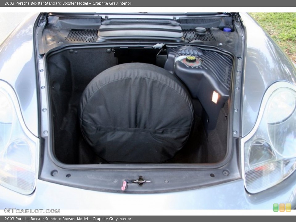 Graphite Grey Interior Trunk for the 2003 Porsche Boxster  #56872931