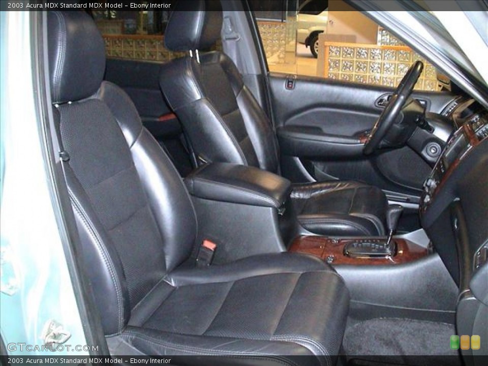 Ebony Interior Photo for the 2003 Acura MDX  #56874382