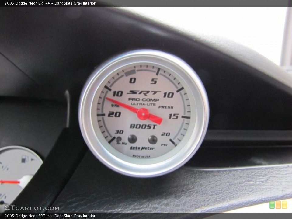 Dark Slate Gray Interior Gauges for the 2005 Dodge Neon SRT-4 #56874387