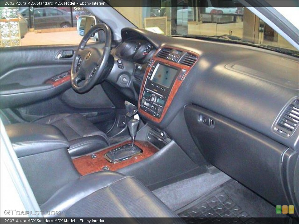 Ebony Interior Dashboard for the 2003 Acura MDX  #56874391