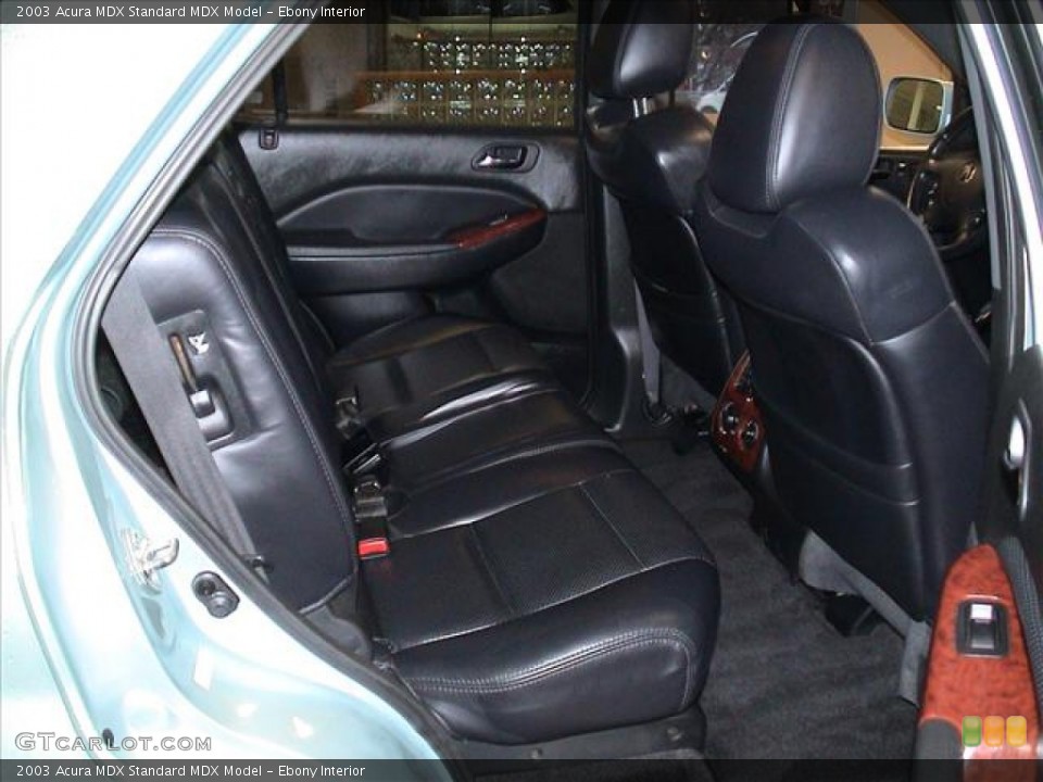 Ebony Interior Photo for the 2003 Acura MDX  #56874400