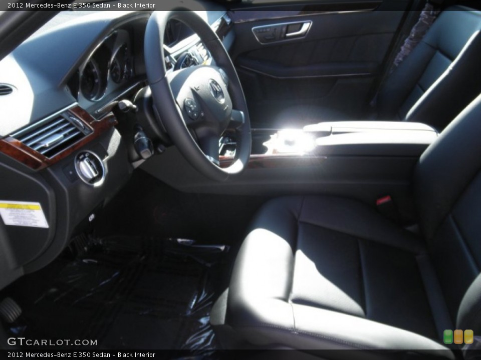 Black Interior Photo for the 2012 Mercedes-Benz E 350 Sedan #56879803