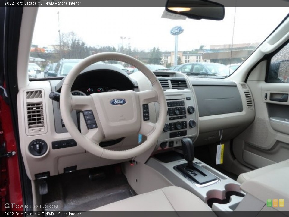 Stone Interior Dashboard for the 2012 Ford Escape XLT 4WD #56881099