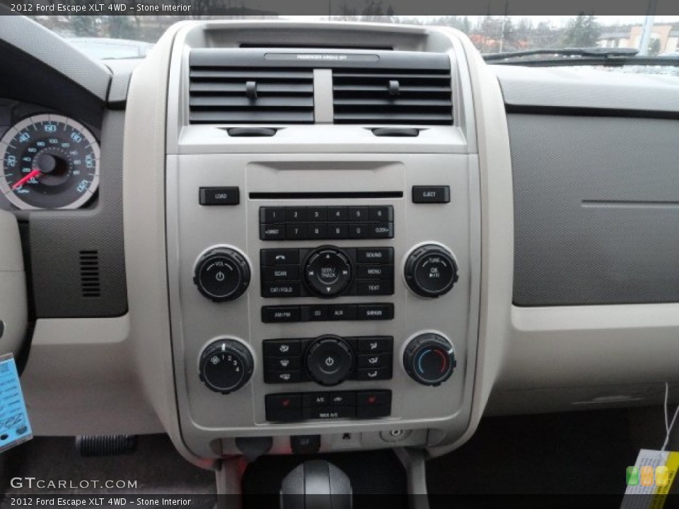 Stone Interior Controls for the 2012 Ford Escape XLT 4WD #56881126