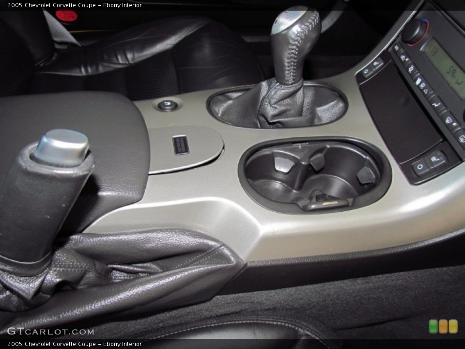 Ebony Interior Transmission for the 2005 Chevrolet Corvette Coupe #56881279