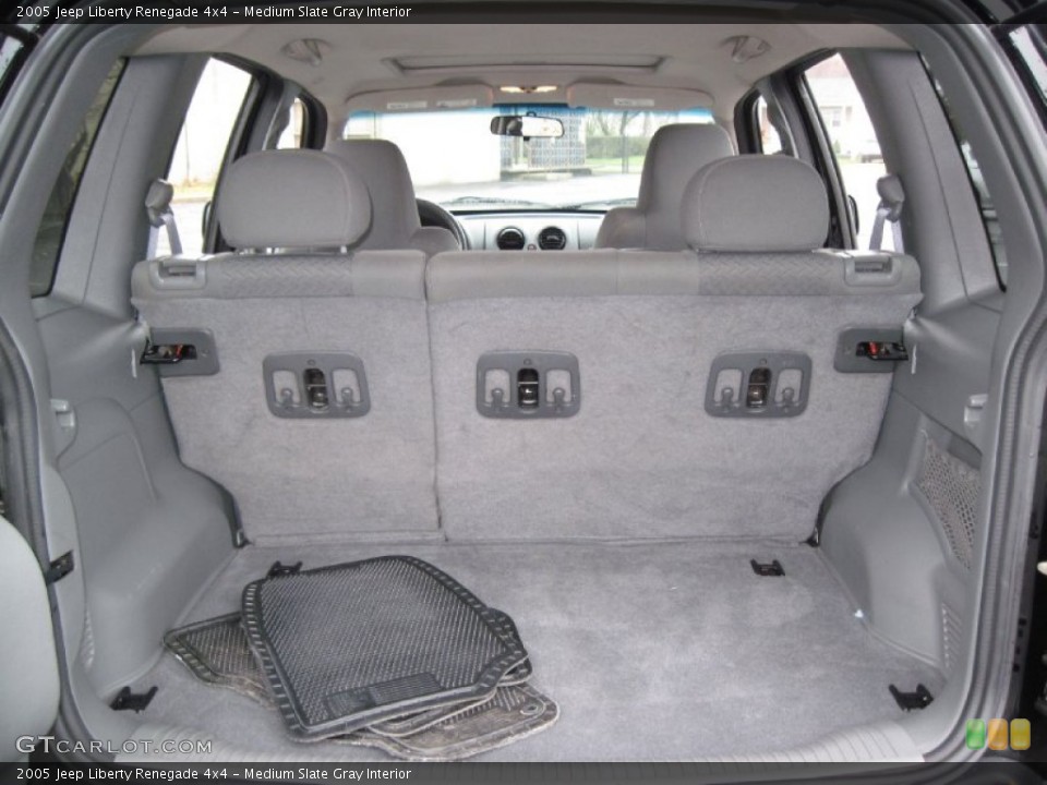 Medium Slate Gray Interior Trunk for the 2005 Jeep Liberty Renegade 4x4 #56882719