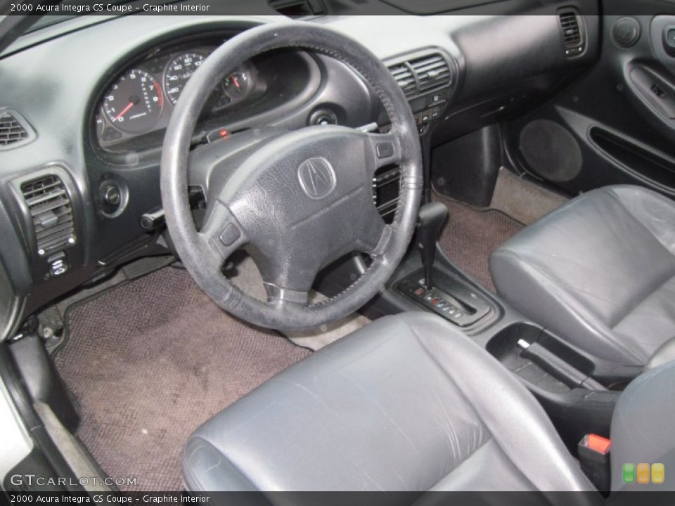 Graphite Interior Prime Interior for the 2000 Acura Integra GS Coupe #56882892