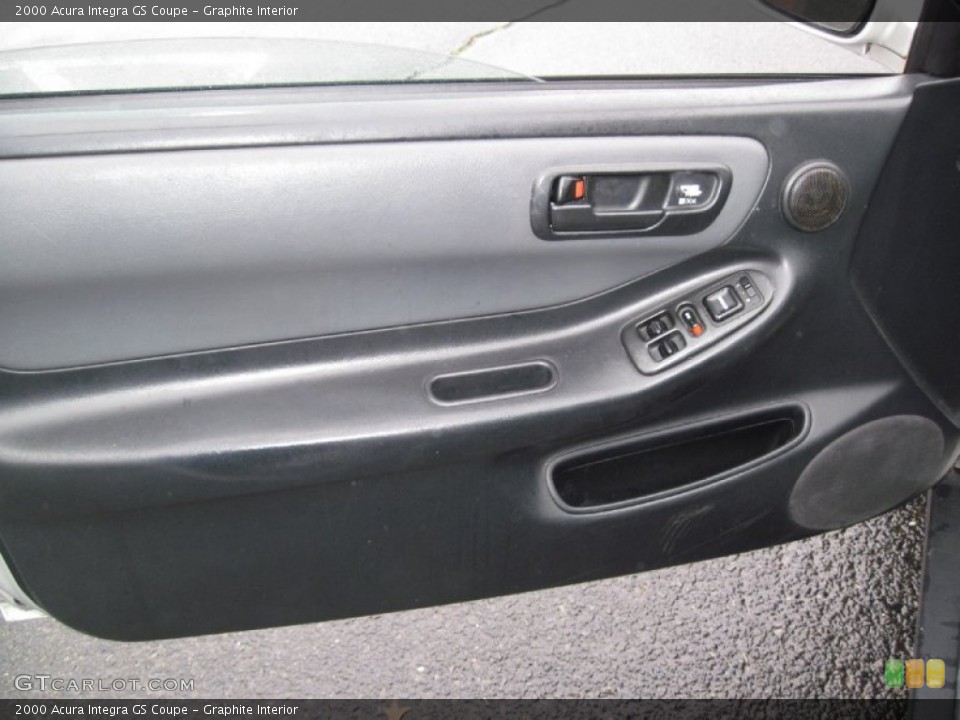 Graphite Interior Door Panel for the 2000 Acura Integra GS Coupe #56882956