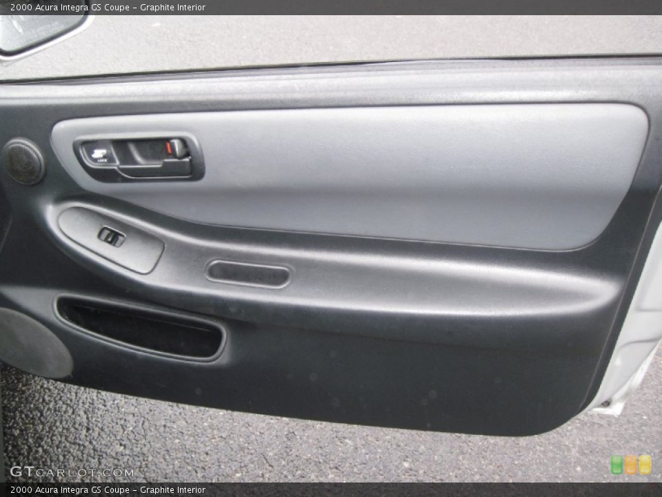 Graphite Interior Door Panel for the 2000 Acura Integra GS Coupe #56882965