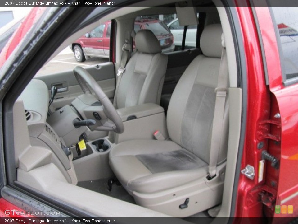 Khaki Two-Tone Interior Photo for the 2007 Dodge Durango Limited 4x4 #56884447