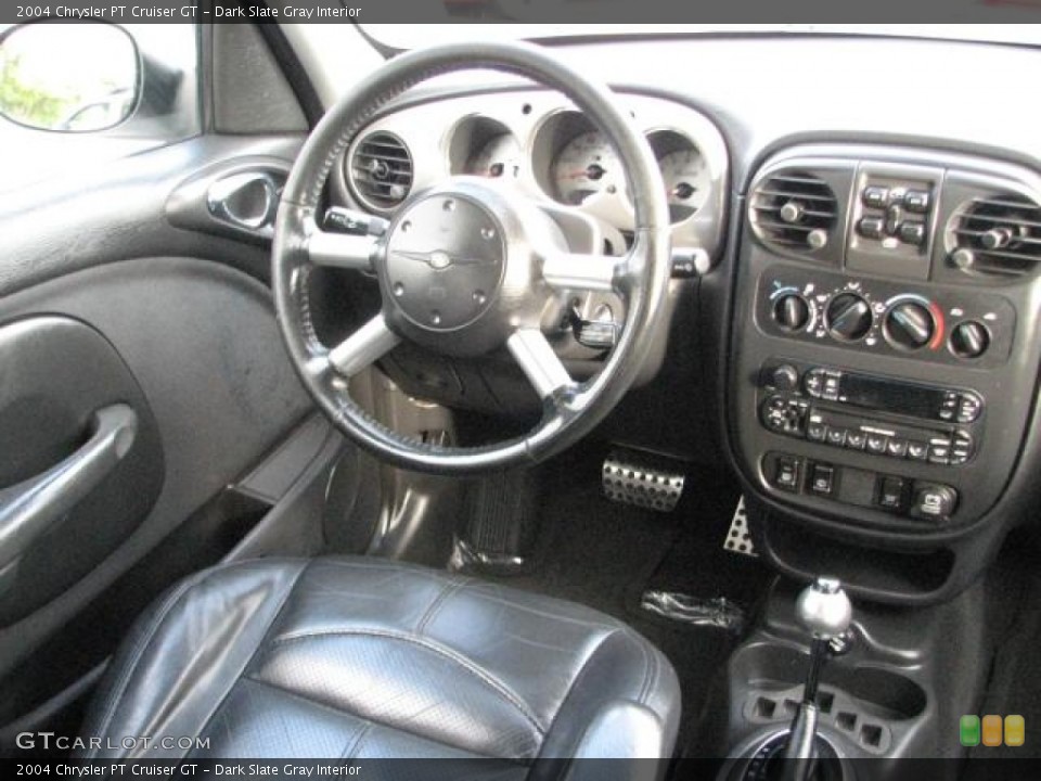 Dark Slate Gray Interior Dashboard for the 2004 Chrysler PT Cruiser GT #56886062
